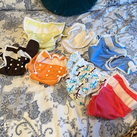 Thirsties cloth diaper set, size 2 - Picture 2 of 5